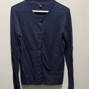 GAP Women's Navy Cardigan